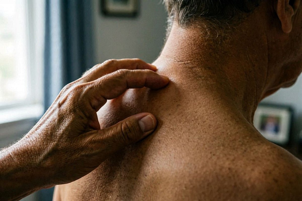 El calor que relaja la espalda y los hombros