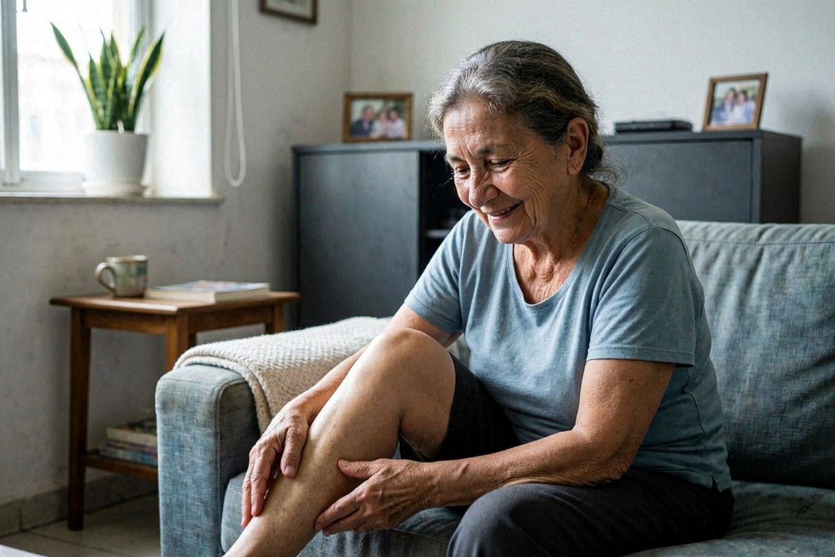 El frío que alivia las piernas cansadas